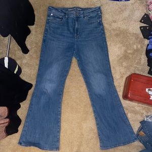 American Eagle Hi Rise Flare Jeans